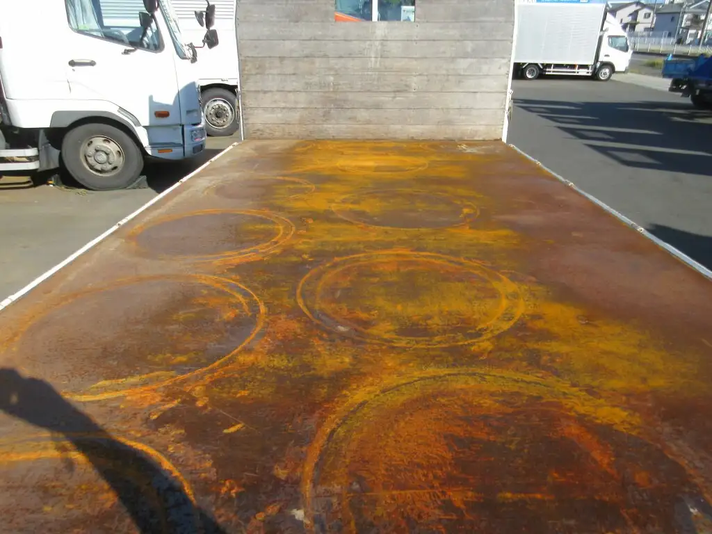 三菱 キャンター 小型 平ボディ 床鉄板 2PG-FEB80の中古トラック画像7