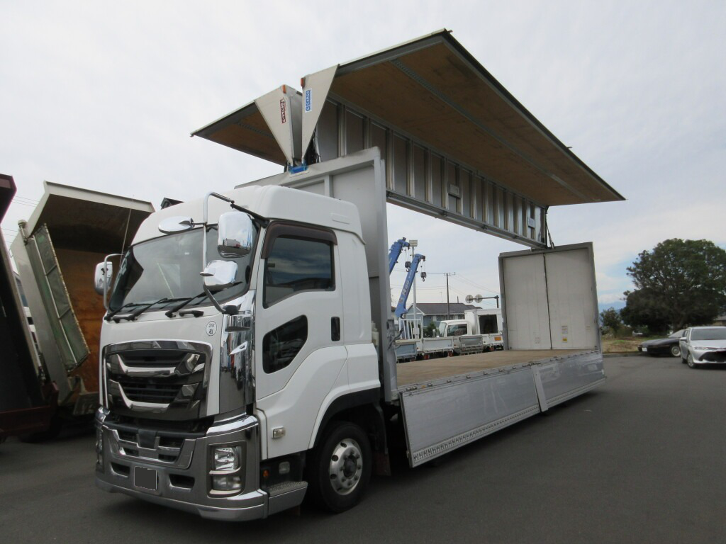 いすゞ ギガ 大型 ウイング ハイルーフ エアサス の中古トラック【車両No.199637】