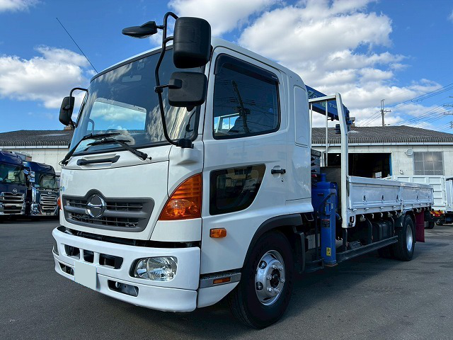 日野 レンジャー 中型/増トン クレーン付 4段 ラジコン の中古トラック【車両No.199678】