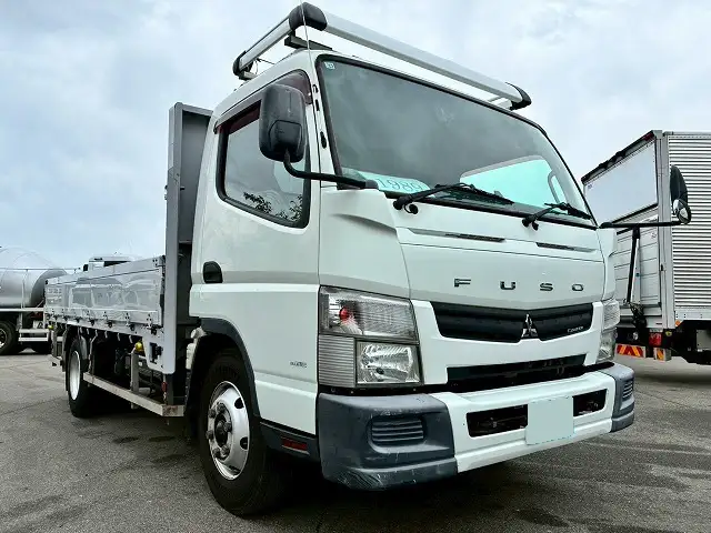 三菱 キャンター 小型 平ボディ アルミブロック TKG-FEB90の中古トラック画像2