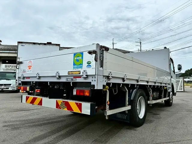 三菱 キャンター 小型 平ボディ アルミブロック TKG-FEB90の中古トラック画像3