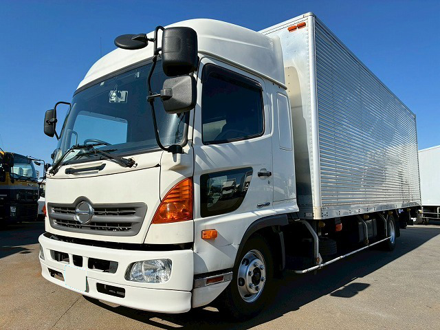 日野 レンジャー 中型/増トン アルミバン パワーゲート エアサス の中古トラック【車両No.199578】