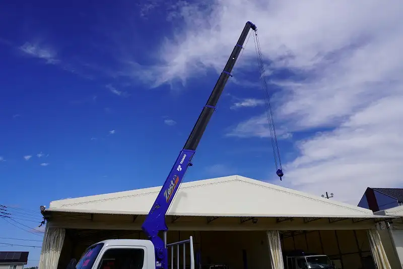 三菱 キャンター 小型 クレーン付 5段 ラジコンの中古トラック画像5