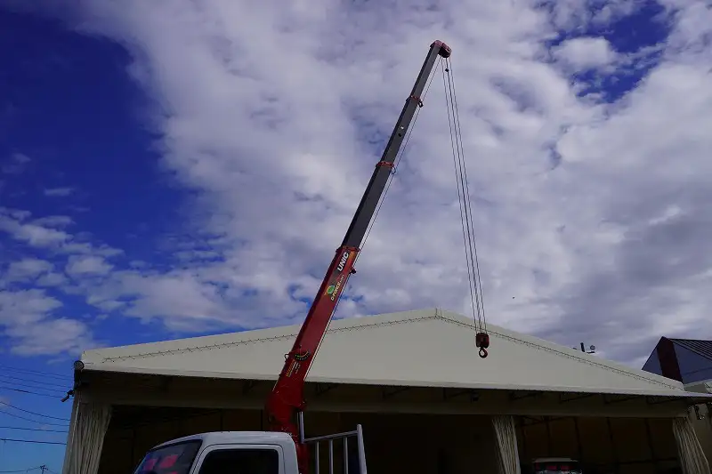 三菱 キャンター 小型 クレーン付 4段 ラジコンの中古トラック画像5