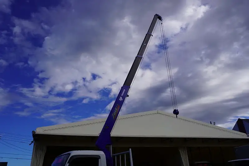 三菱 キャンター 小型 クレーン付 4段 ラジコンの中古トラック画像5