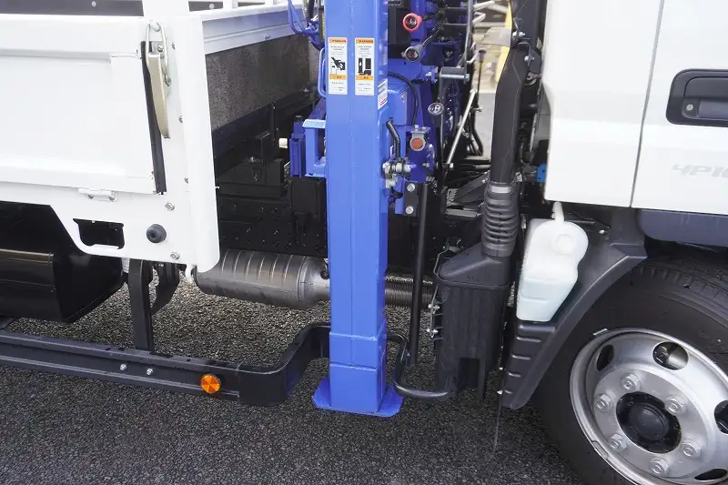 三菱 キャンター 小型 車両重機運搬 4段クレーン ラジコンの中古トラック画像7