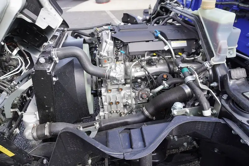 三菱 キャンター 小型 車両重機運搬 4段クレーン ラジコンの中古トラック画像19