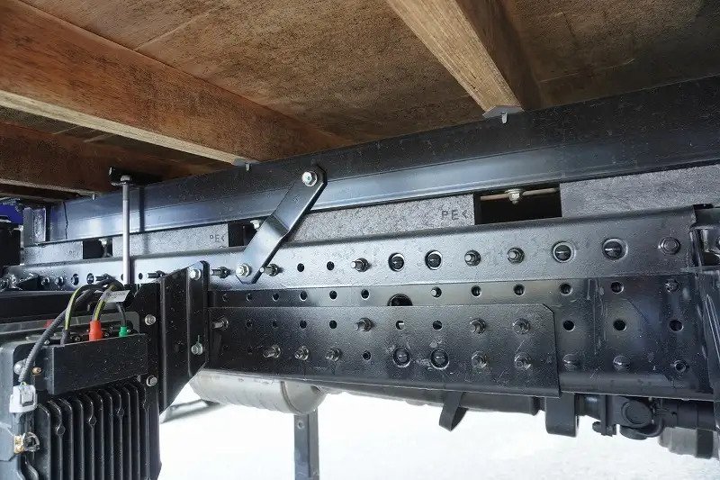 三菱 キャンター 小型 車両重機運搬 4段クレーン ラジコンの中古トラック画像16