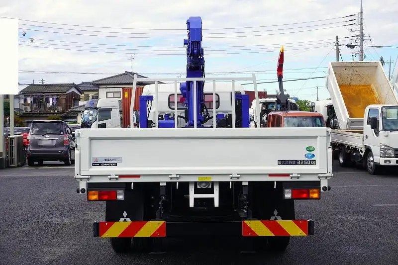 三菱 キャンター 小型 車両重機運搬 4段クレーン ラジコンの中古トラック画像3