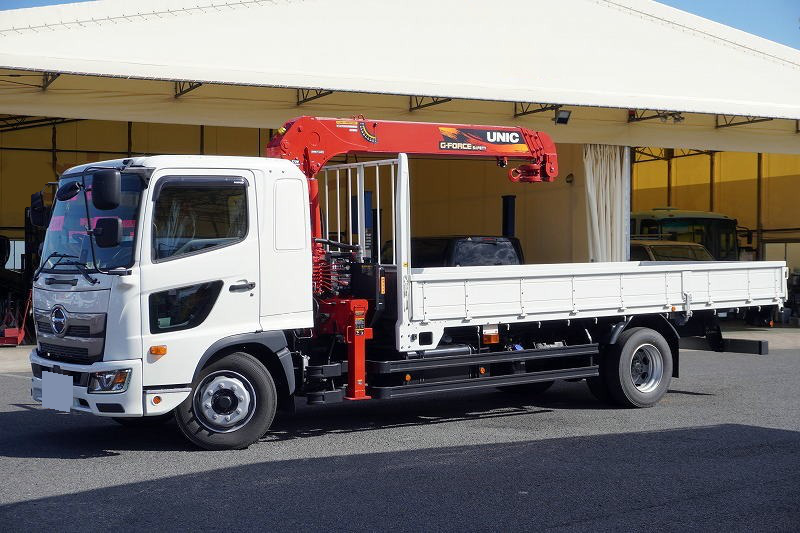 日野 レンジャー 中型/増トン クレーン付 4段 ラジコン の中古トラック【車両No.199651】