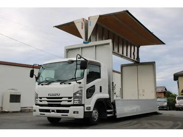 いすゞ フォワード 中型/増トン ウイング パワーゲート ベッドの中古トラック画像8