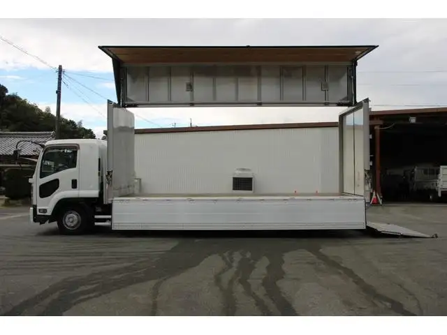 いすゞ フォワード 中型/増トン ウイング パワーゲート ベッドの中古トラック画像9