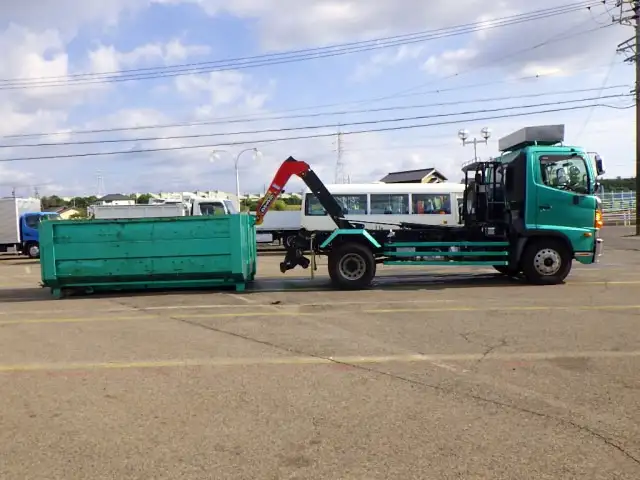 日野 レンジャー 中型/増トン アームロール コンテナ付き ツインホイストの中古トラック画像5