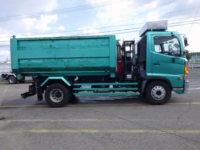 日野 レンジャー 中型/増トン アームロール コンテナ付き ツインホイストの中古トラック画像2