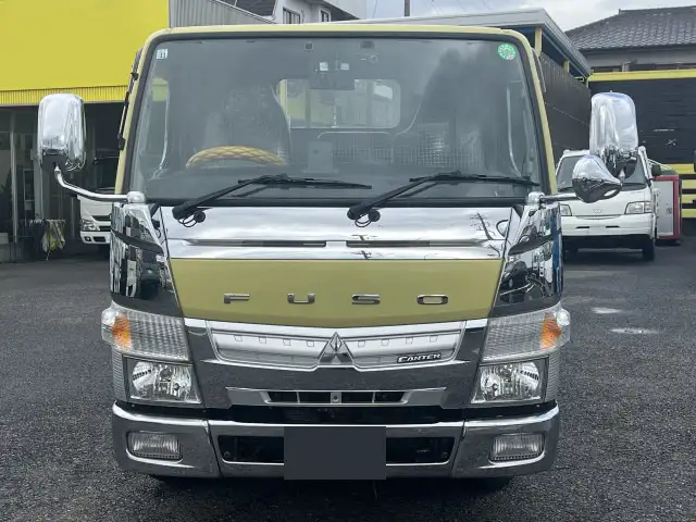 三菱 キャンター 小型 平ボディ 床鉄板 TPG-FBA20の中古トラック画像2