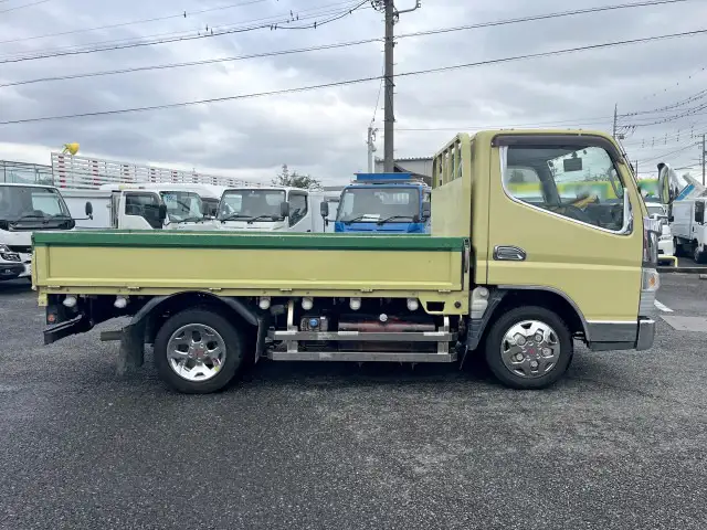 三菱 キャンター 小型 平ボディ 床鉄板 TPG-FBA20の中古トラック画像3