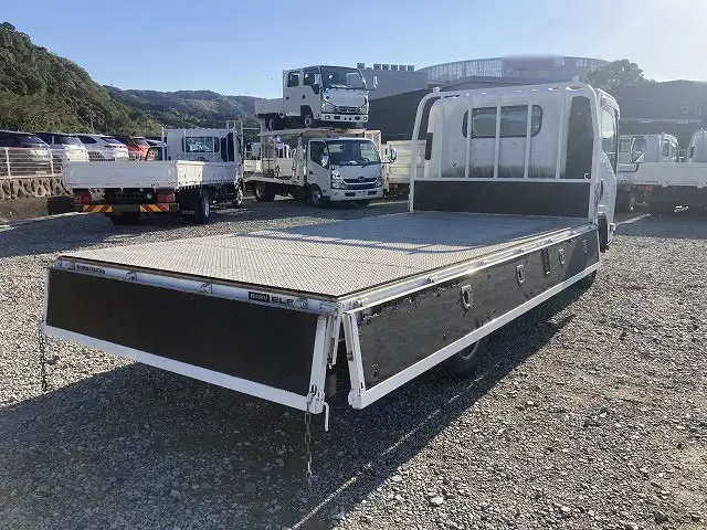 いすゞ エルフ 小型 平ボディ 床鉄板 BKG-NPR85ANの中古トラック画像8