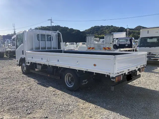 いすゞ エルフ 小型 平ボディ 床鉄板 BKG-NPR85ANの中古トラック画像6