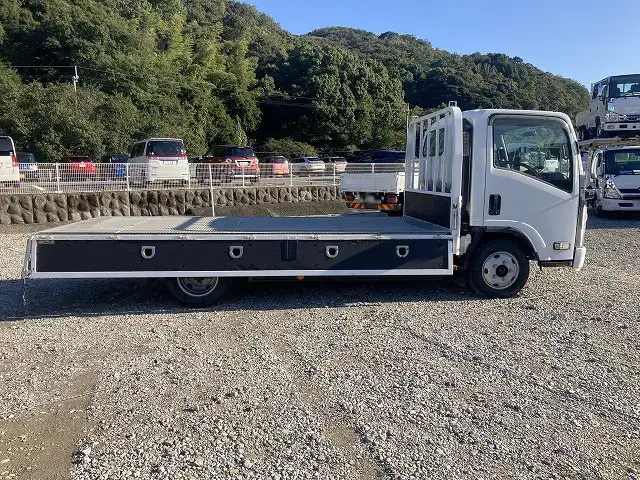 いすゞ エルフ 小型 平ボディ 床鉄板 BKG-NPR85ANの中古トラック画像7