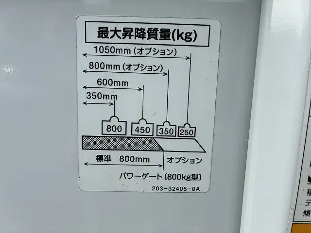 三菱 キャンター 小型 平ボディ Wキャブ パワーゲートの中古トラック画像9