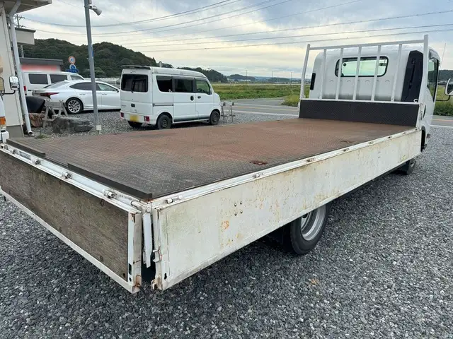 いすゞ エルフ 小型 平ボディ 床鉄板 BDG-NPR85ARの中古トラック画像7