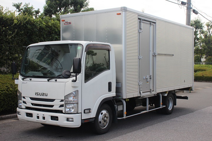 いすゞ エルフ 小型 アルミバン サイドドア 2RG-NPR88AN の中古トラック【車両No.199349】