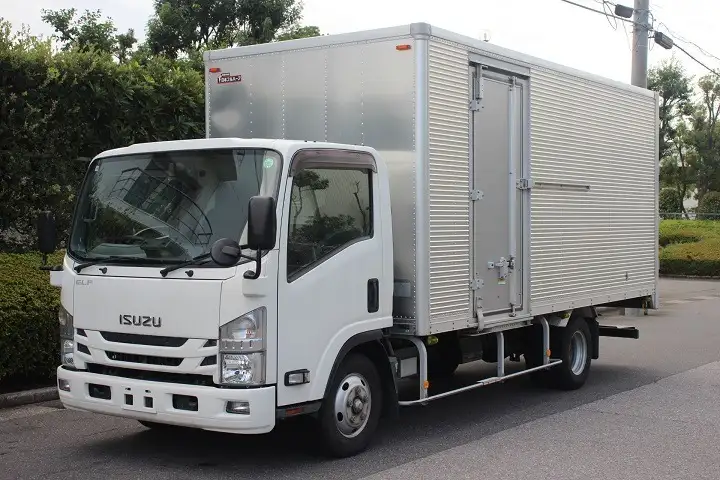 いすゞ エルフ 小型 アルミバン サイドドア 2RG-NPR88AN の中古トラック【車両No.199349】