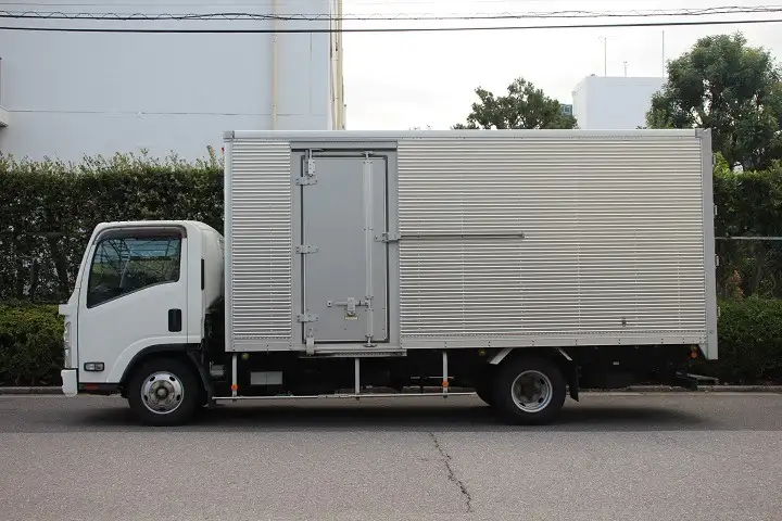 いすゞ エルフ 小型 アルミバン サイドドア 2RG-NPR88ANの中古トラック画像6