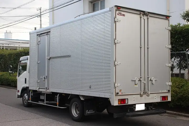 いすゞ エルフ 小型 アルミバン サイドドア 2RG-NPR88ANの中古トラック画像5