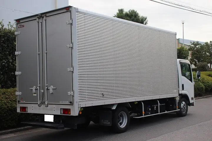 いすゞ エルフ 小型 アルミバン サイドドア 2RG-NPR88ANの中古トラック画像4