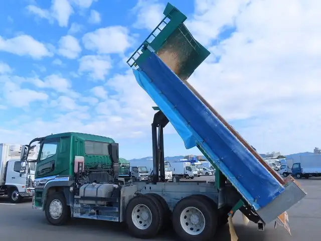 三菱 スーパーグレート 大型 ダンプ Lゲート コボレーンの中古トラック画像7
