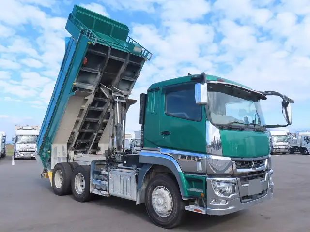 三菱 スーパーグレート 大型 ダンプ Lゲート コボレーンの中古トラック画像3