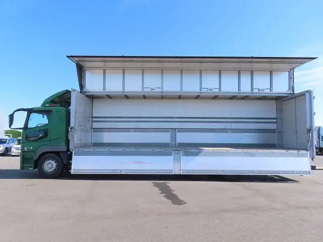 三菱 スーパーグレート 大型 ウイング 床鉄板 エアサスの中古トラック画像7