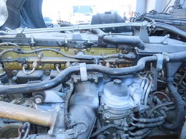 三菱 スーパーグレート 大型 ウイング 床鉄板 エアサスの中古トラック画像19