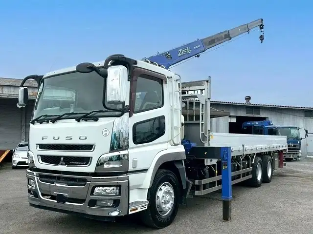三菱 スーパーグレート 大型 クレーン付 アルミブロック 4段 の中古トラック【車両No.199827】