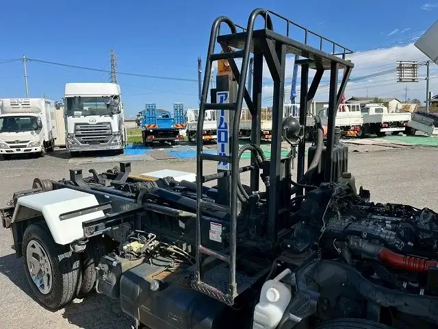 三菱 キャンター 小型 アームロール ツインホイスト カスタムの中古トラック画像7