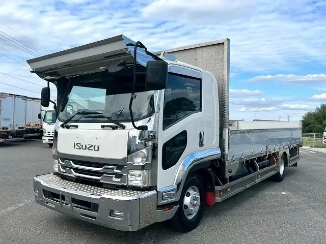 いすゞ フォワード 中型/増トン 平ボディ アルミブロック エアサス の中古トラック【車両No.199412】