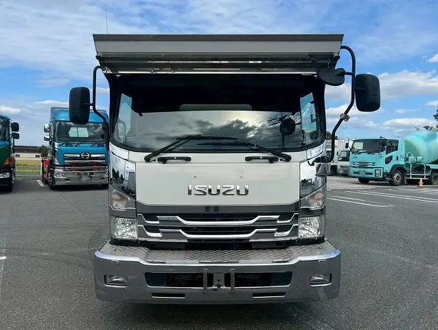 いすゞ フォワード 中型/増トン 平ボディ アルミブロック エアサスの中古トラック画像2