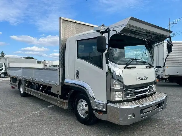 いすゞ フォワード 中型/増トン 平ボディ アルミブロック エアサスの中古トラック画像3