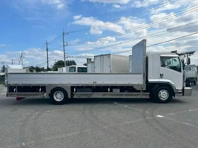 いすゞ フォワード 中型/増トン 平ボディ アルミブロック エアサスの中古トラック画像4