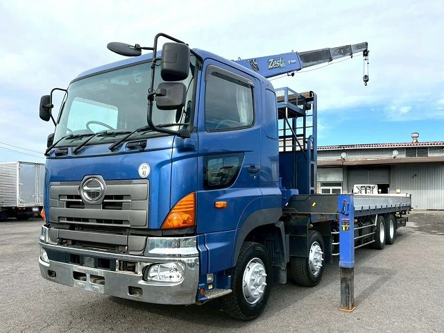 日野 プロフィア 大型 クレーン付 エアサス 4段 の中古トラック【車両No.199823】