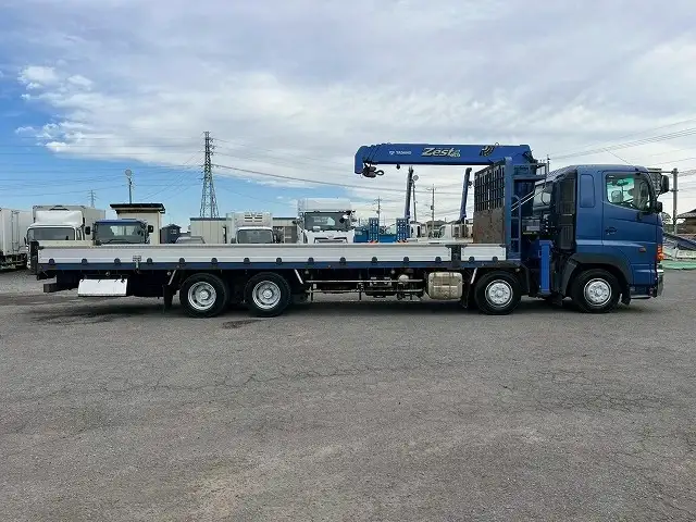 日野 プロフィア 大型 クレーン付 エアサス 4段の中古トラック画像3