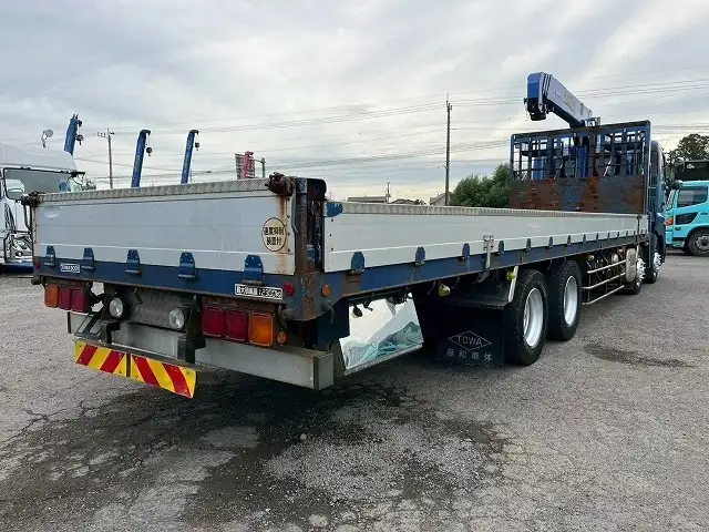 日野 プロフィア 大型 クレーン付 エアサス 4段の中古トラック画像4