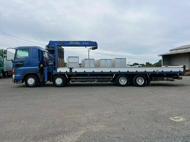 日野 プロフィア 大型 クレーン付 エアサス 4段の中古トラック画像7