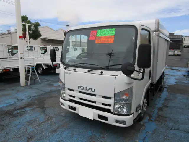 いすゞ エルフ 小型 アルミバン ボトルカー サイドドア の中古トラック【車両No.199867】