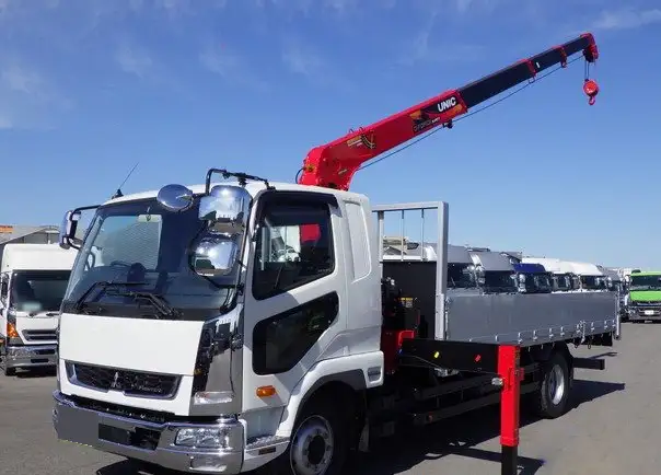 三菱 ファイター 中型/増トン クレーン付 アルミブロック 4段の中古トラック画像4