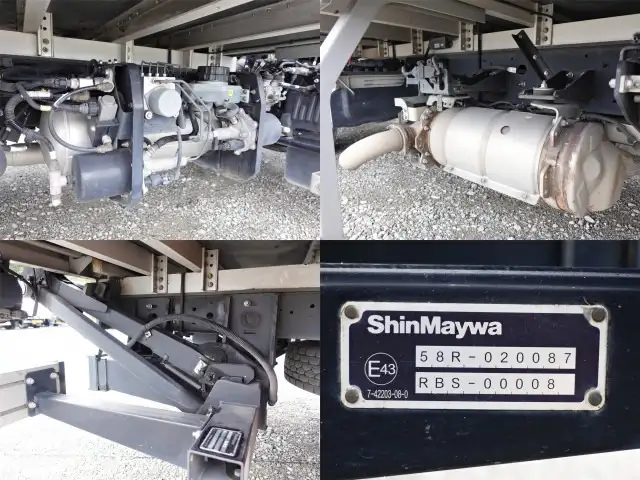 日野 レンジャー 中型/増トン アルミバン パワーゲート 床鉄板の中古トラック画像16