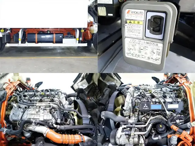 三菱 キャンター 小型 冷凍冷蔵 中温 パワーゲートの中古トラック画像13