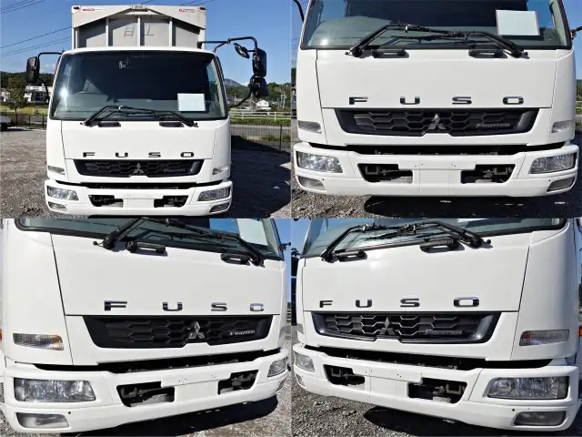 三菱 ファイター 中型/増トン ウイング 床鉄板 ベッドの中古トラック画像2