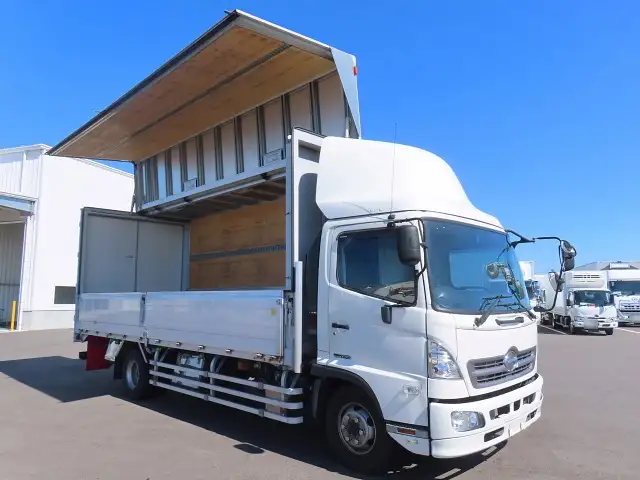 日野 レンジャー 中型/増トン ウイング 床鉄板 TKG-GC7JKAAの中古トラック画像3